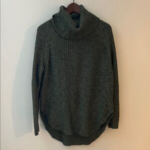 A New Day Green Turtleneck Sweater